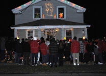 Christmas caroling