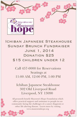 Maureen’s Hope Foundation- Ichiban